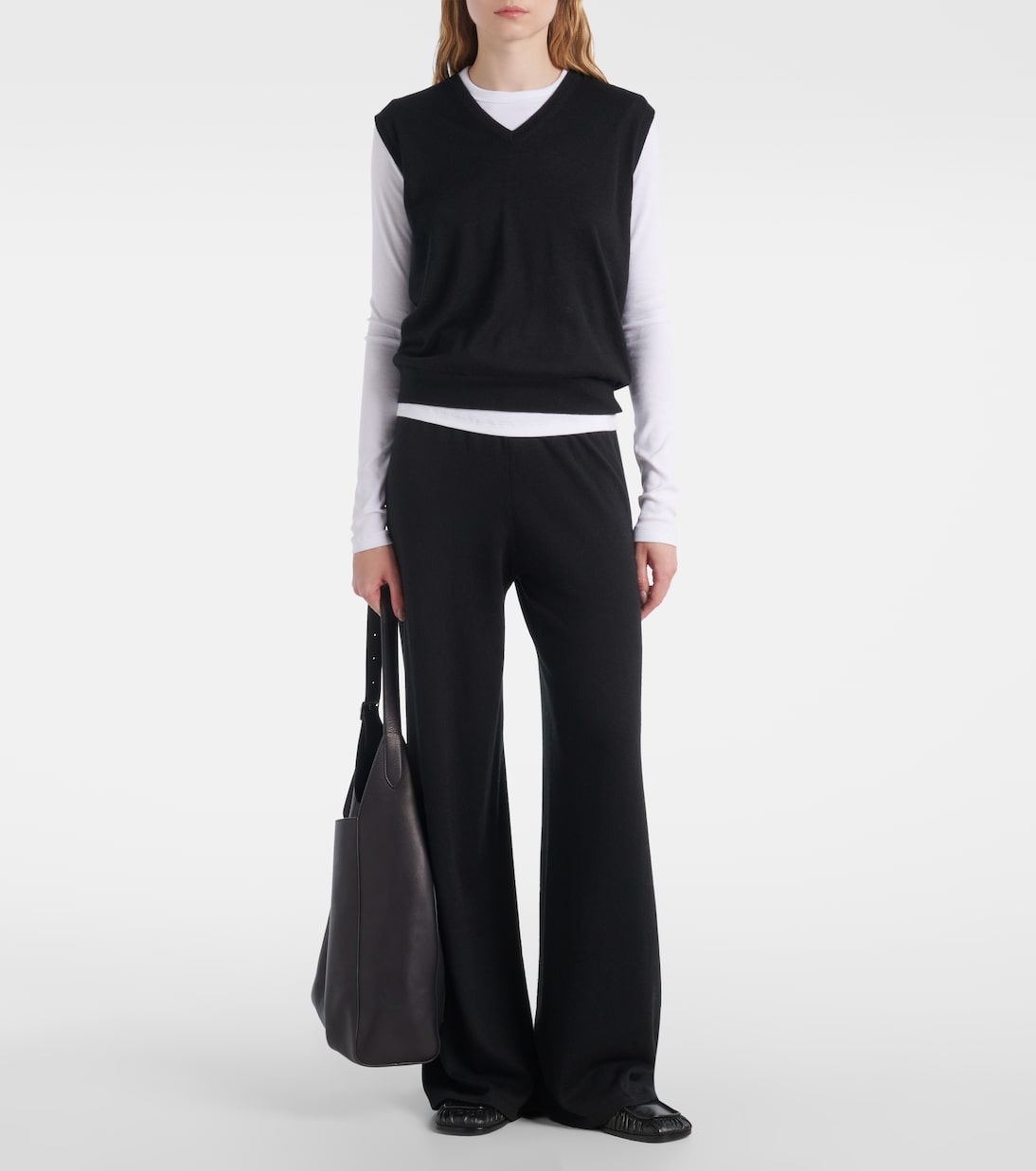 Lauri cashmere sweater vest | Lisa Yang