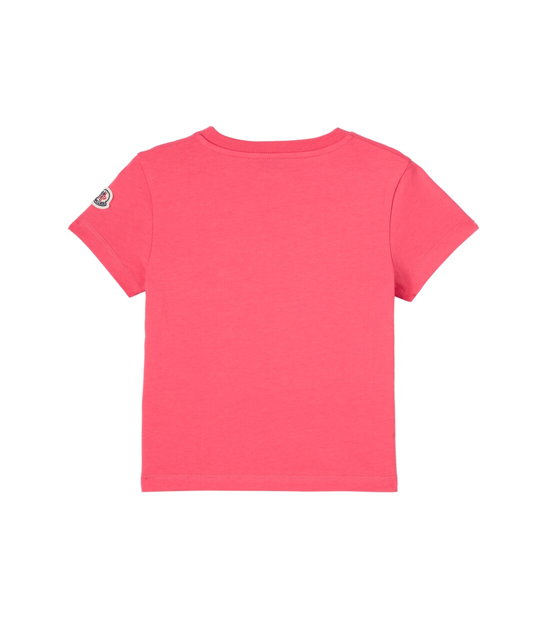 Logo embroidered cotton jersey T-shirt | Moncler Enfant