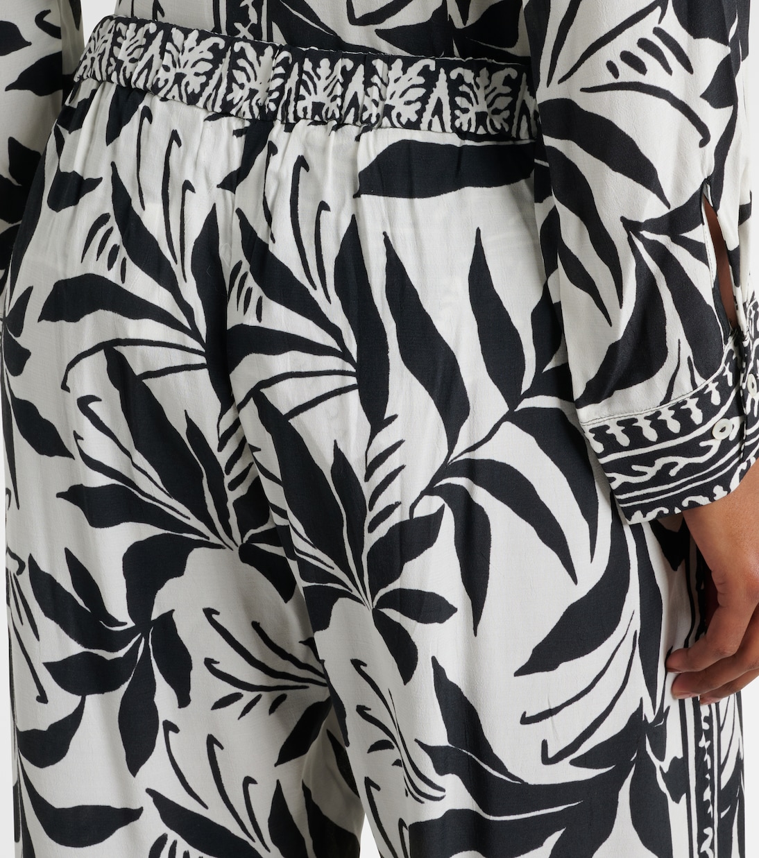 Bedruckte Palazzo-Hose Claudia | Velvet