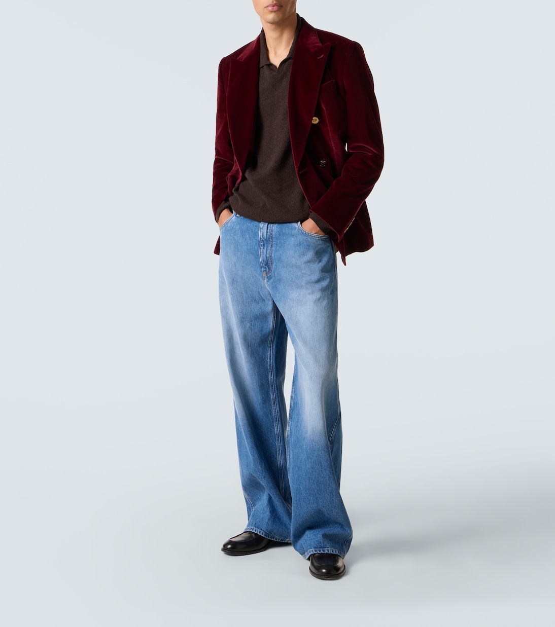 Mid-rise wide-leg jeans | Dolce&Gabbana