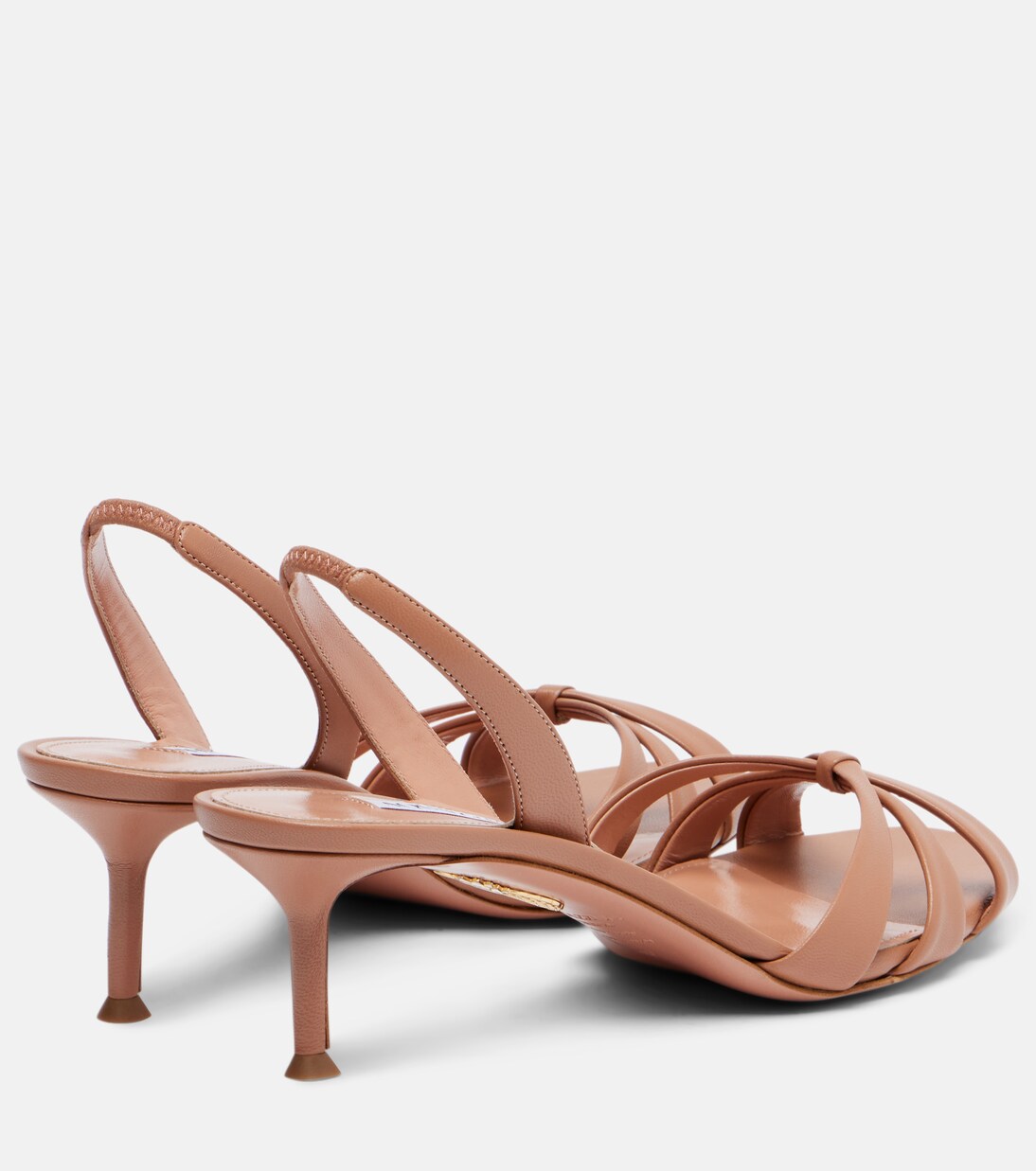 Tati 50 leather sandals | Aquazzura