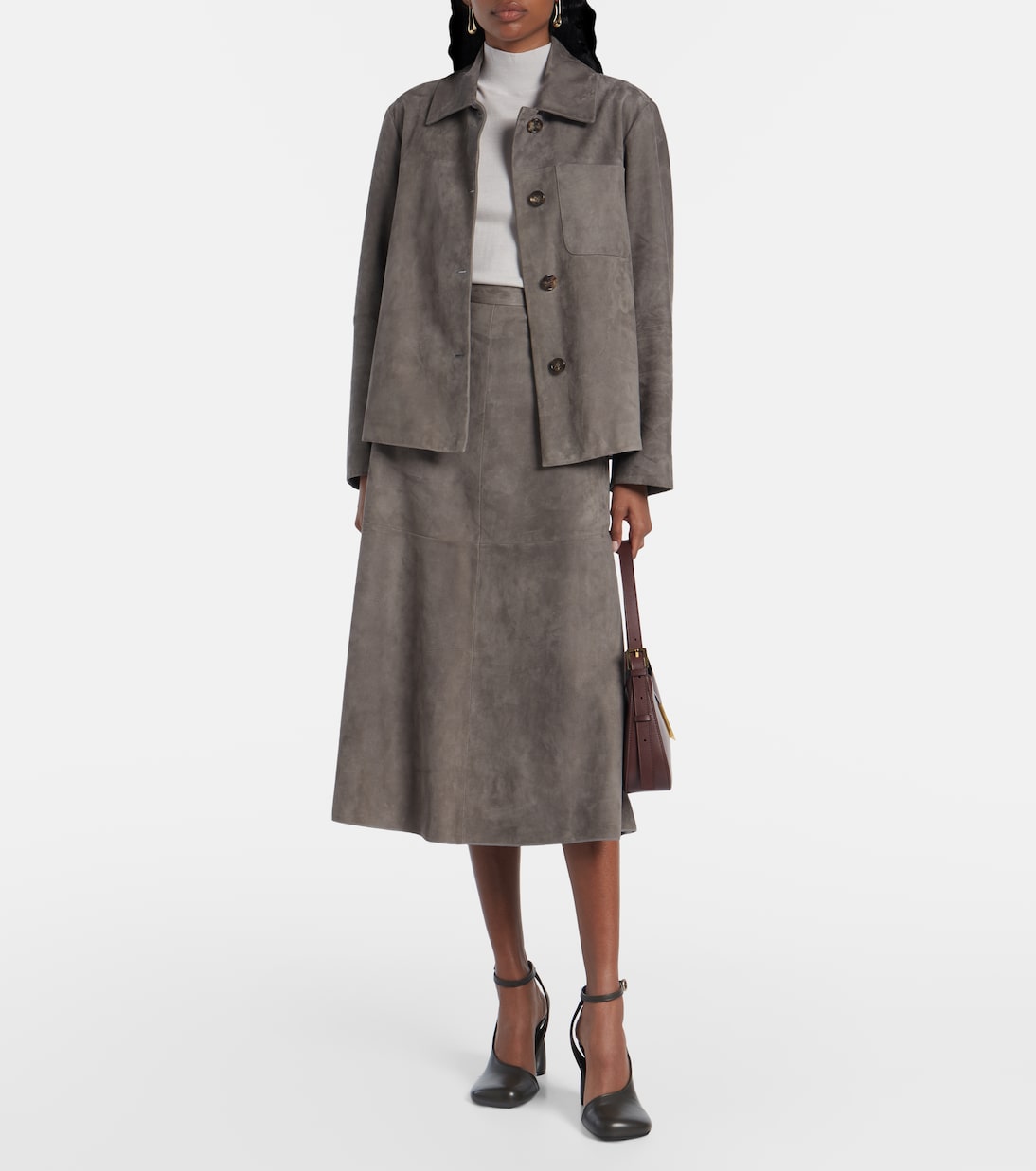 Suede overshirt | 'S Max Mara