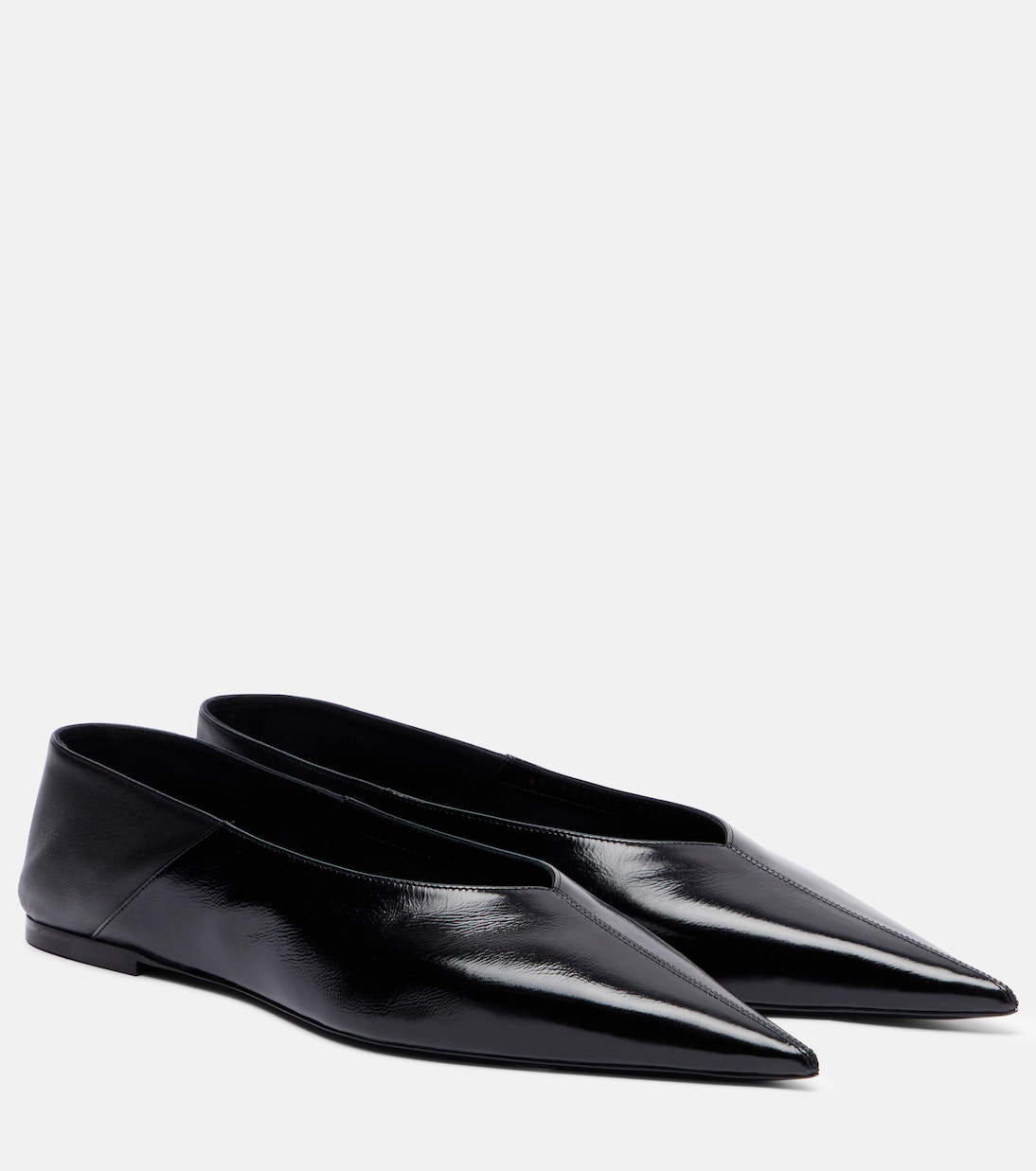 Ballerinas Carolyn aus Leder | Saint Laurent