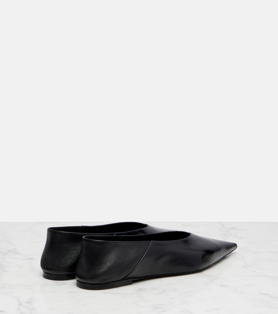 Ballerinas Carolyn aus Leder | Saint Laurent
