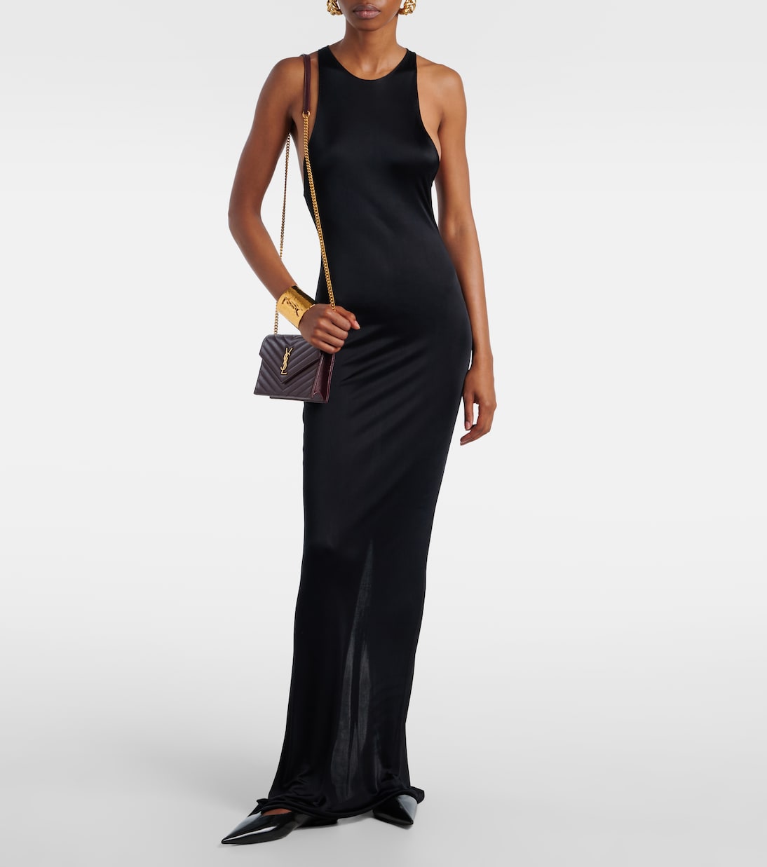 Ballerinas Carolyn aus Leder | Saint Laurent