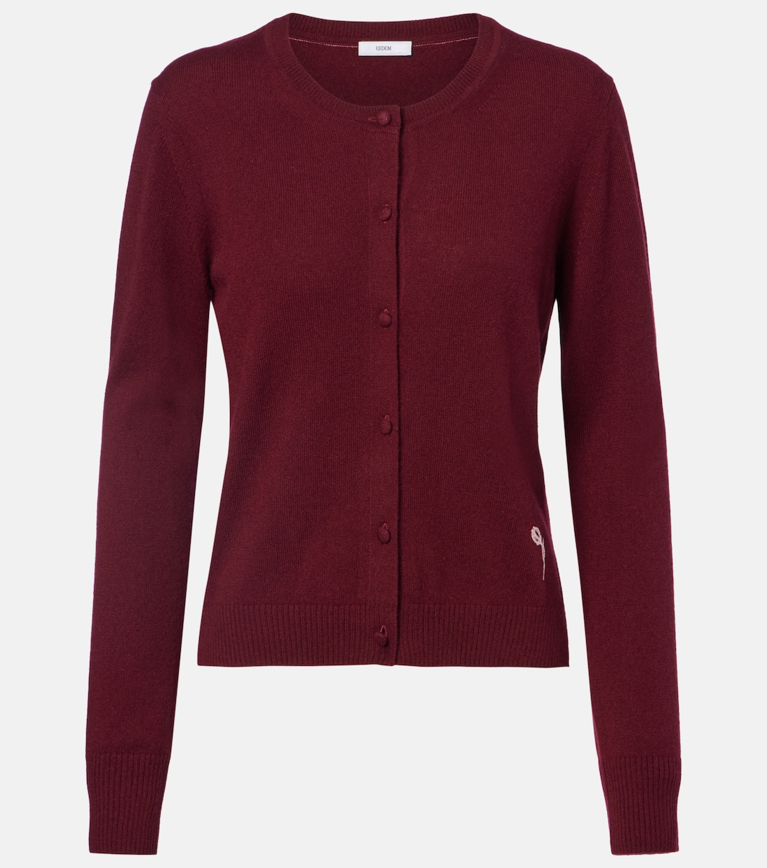 Embroidered cashmere and wool cardigan | Erdem