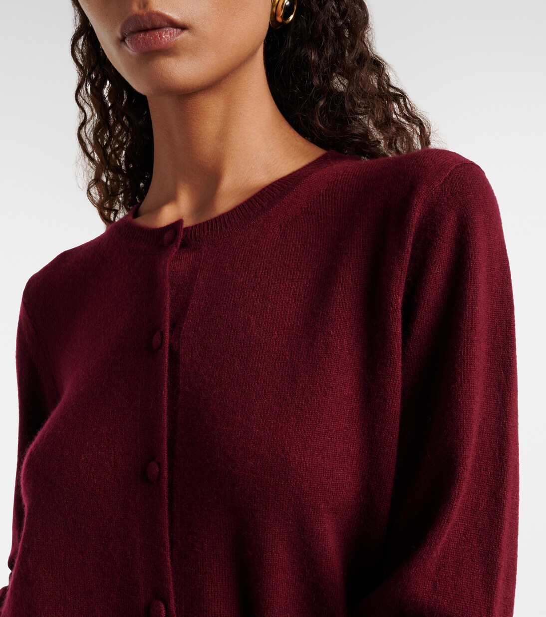 Embroidered cashmere and wool cardigan | Erdem