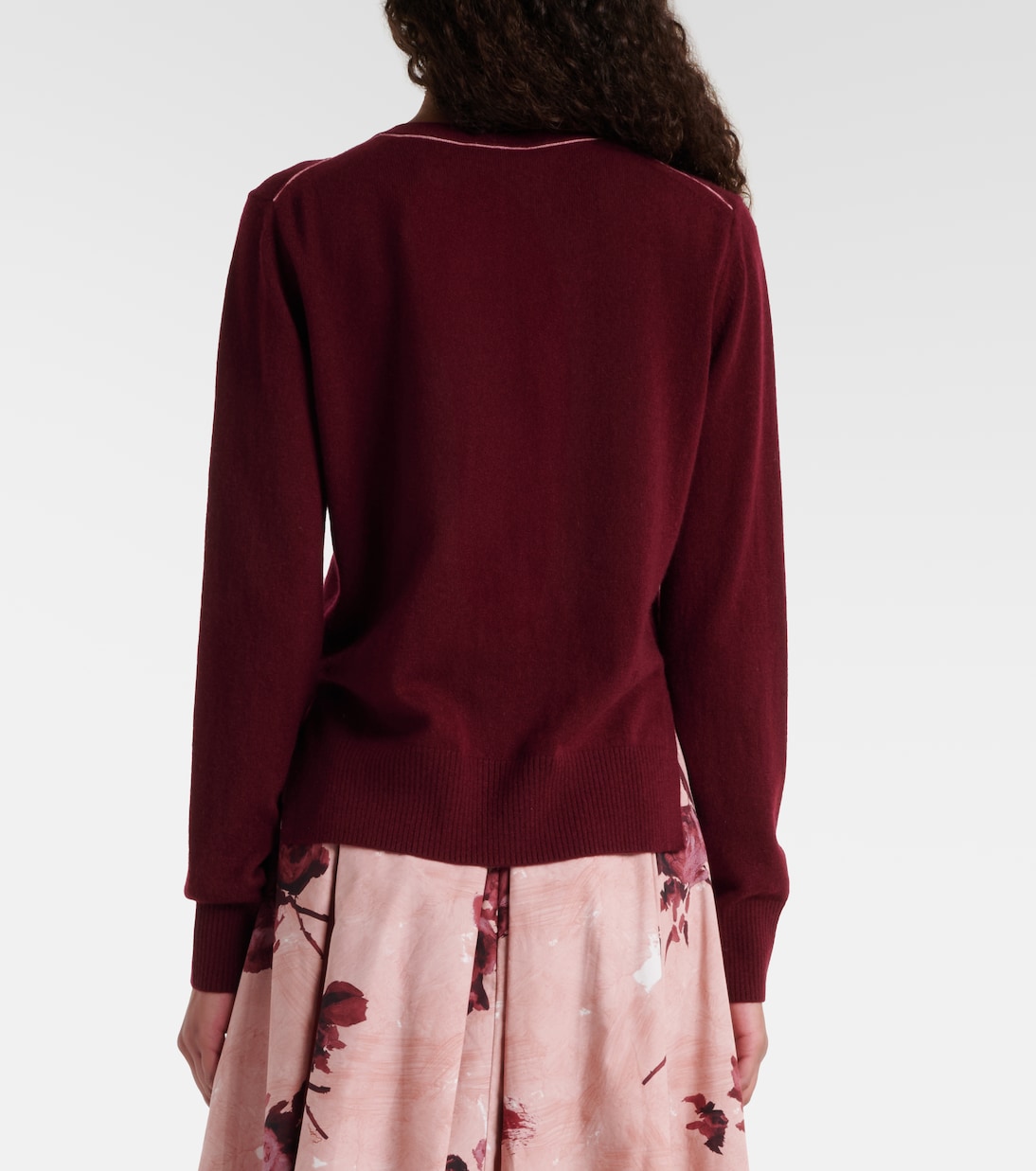 Embroidered cashmere and wool cardigan | Erdem