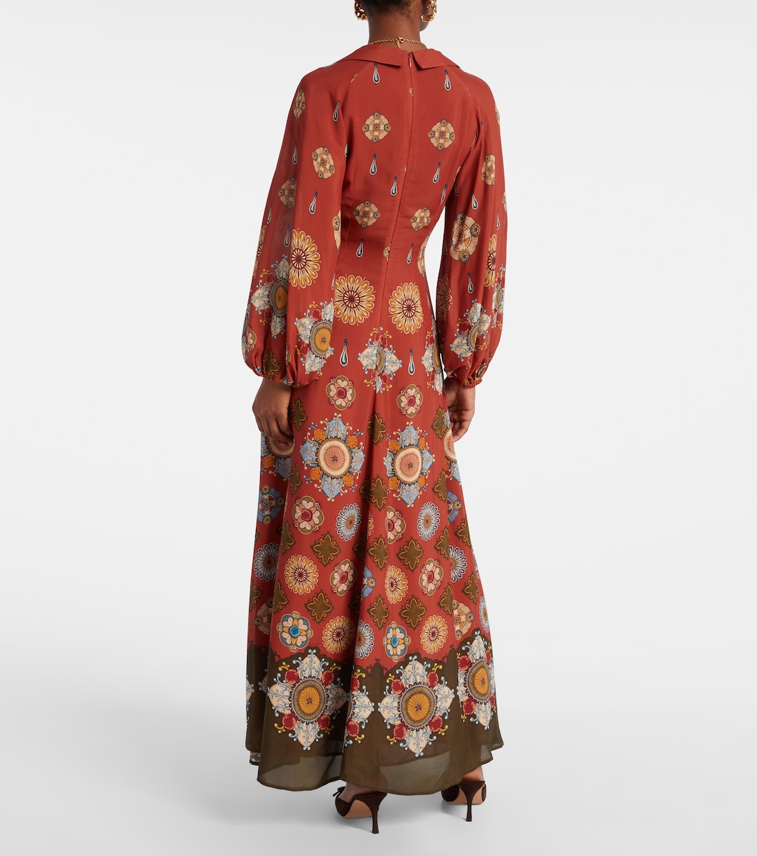 Abito lungo Diva con stampa | La DoubleJ