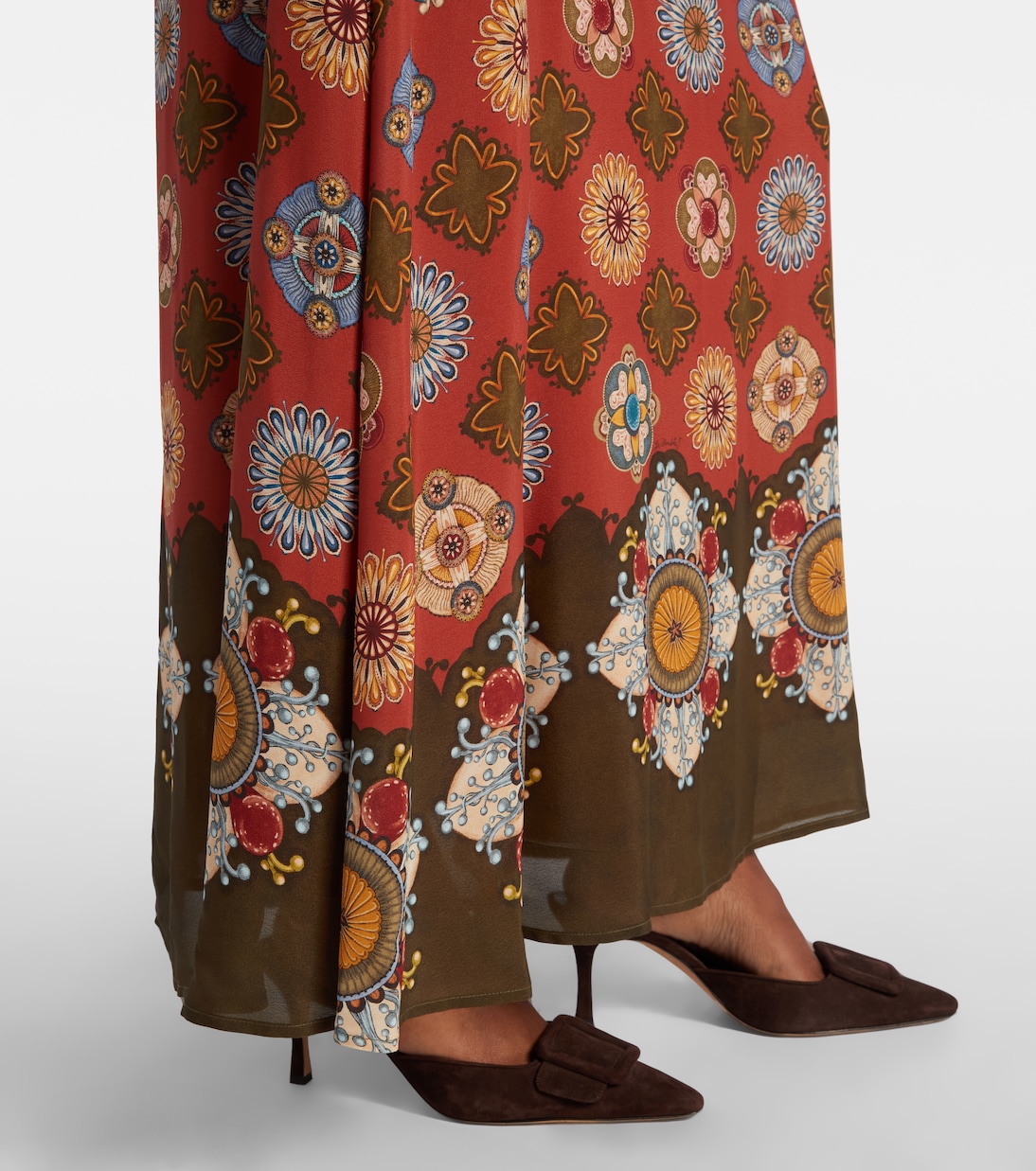 Abito lungo Diva con stampa | La DoubleJ