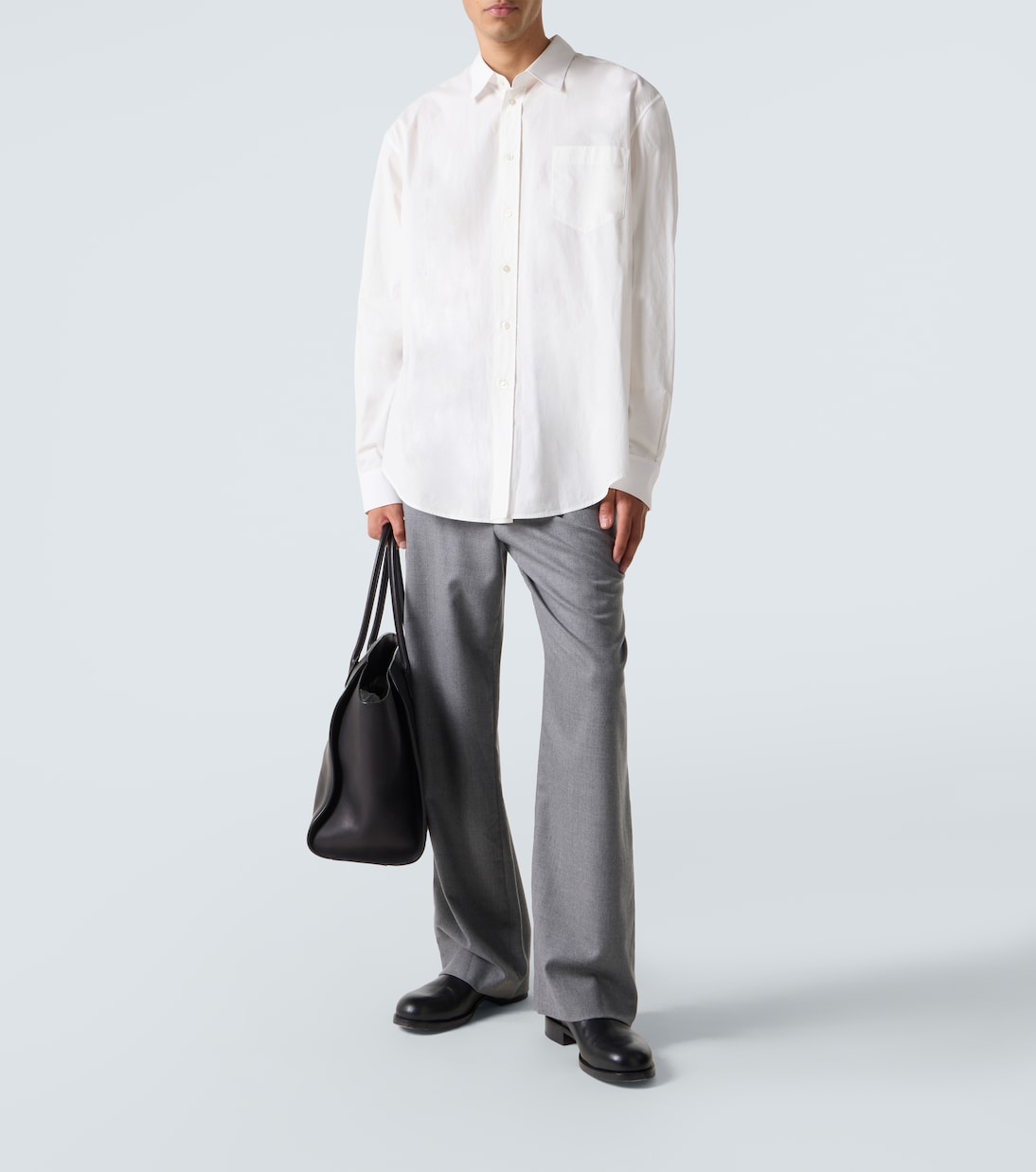Thane cotton poplin shirt | The Row
