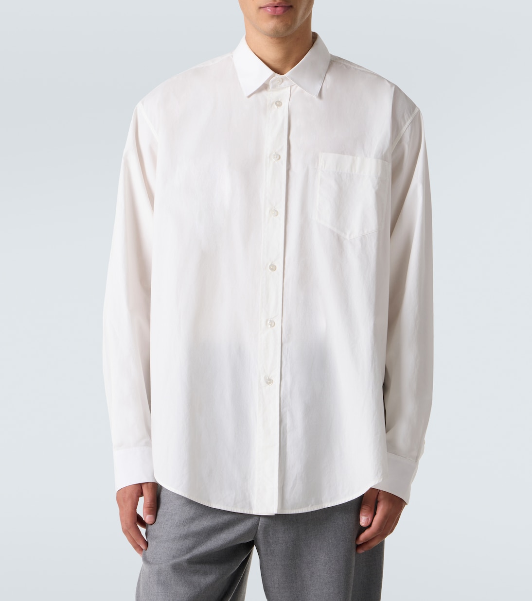 Thane cotton poplin shirt | The Row