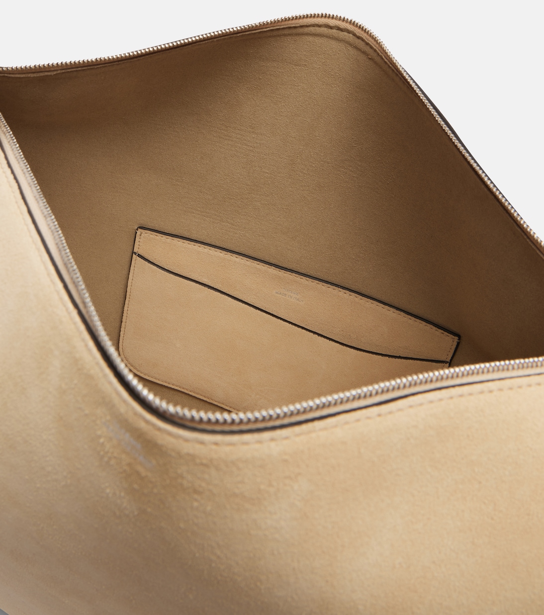 Tote Bag Bevel aus Veloursleder | Toteme