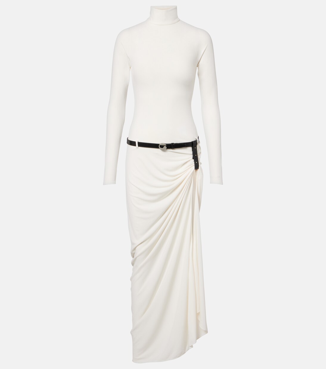Belted draped gown | Coperni