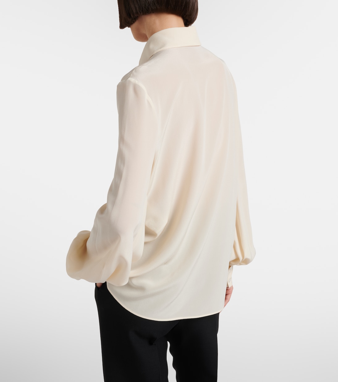 Bluse aus Crêpe de Chine aus Seide | Valentino