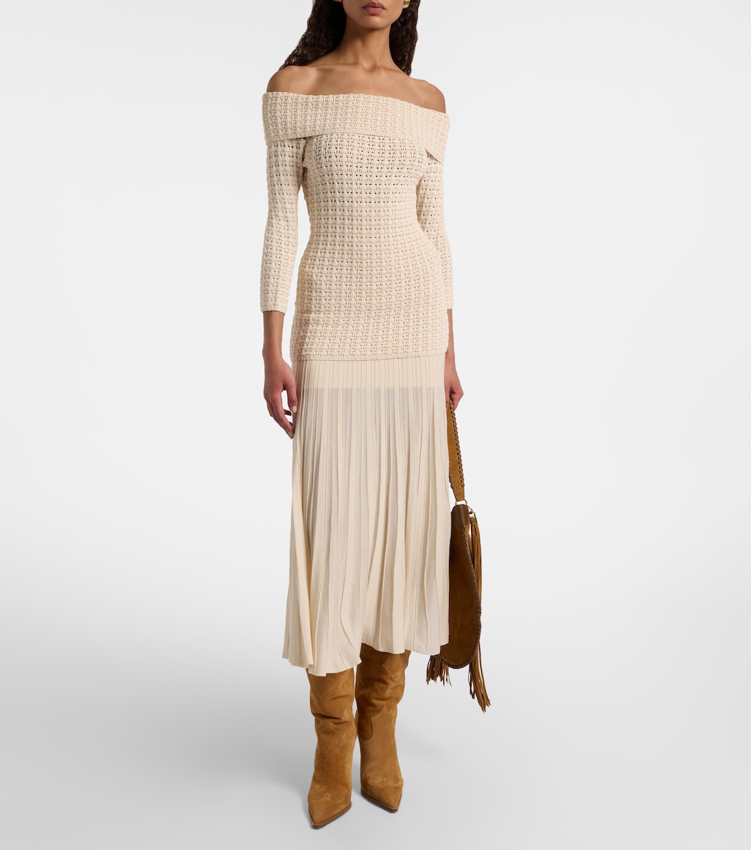 Lidia 105绒面革牛仔靴 | Paris Texas