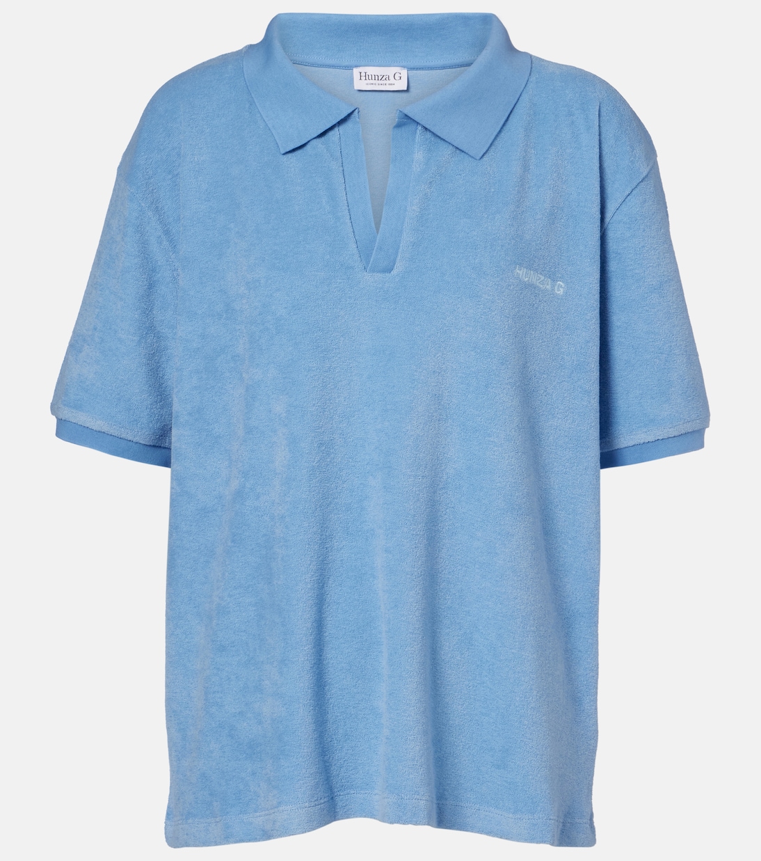 Polohemd aus Baumwoll-Frottee | Hunza G