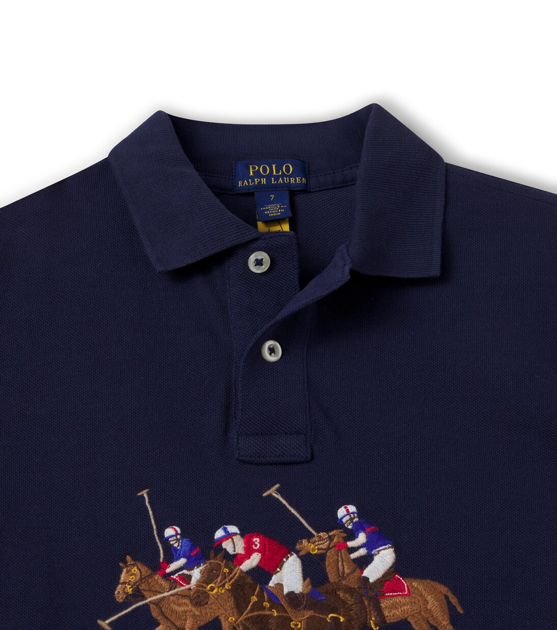 Embroidered cotton polo shirt | Polo Ralph Lauren Kids