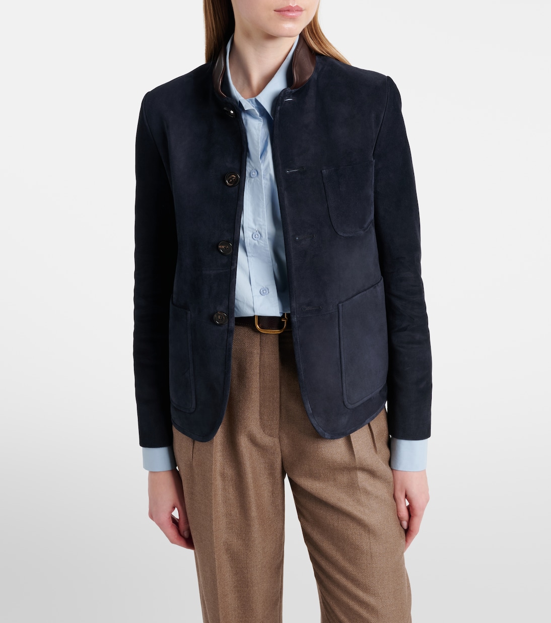 Spagna Mini suede jacket | Loro Piana