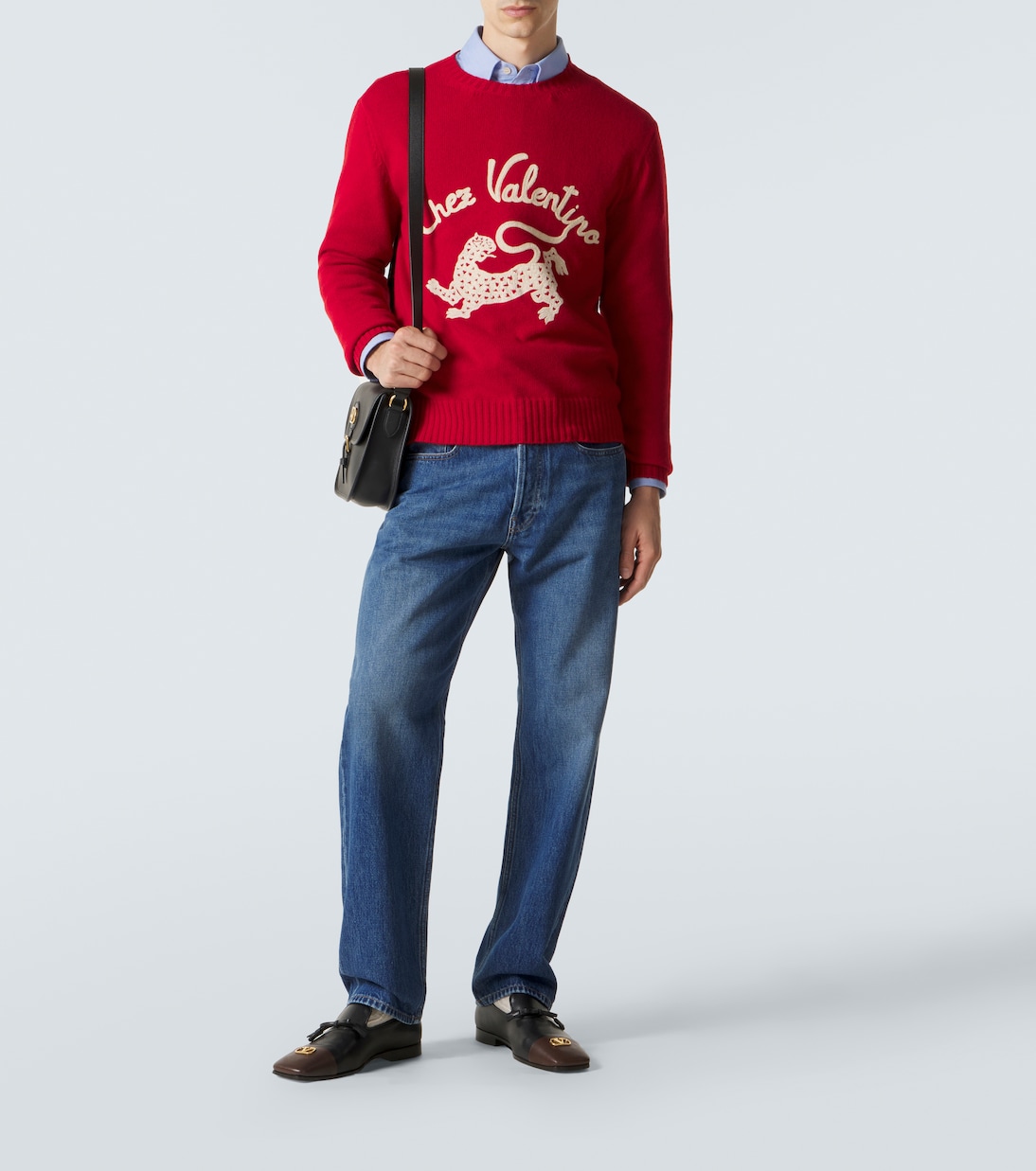Chez Valentino virgin wool sweater | Valentino
