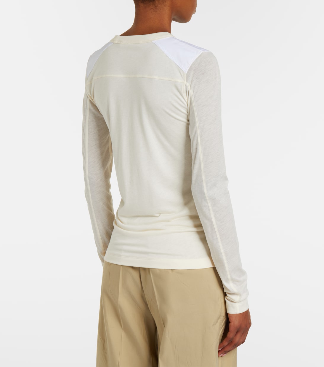 Longsleeve aus Jersey | Phoebe Philo