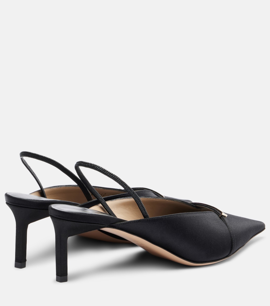 T Icon 55 satin slingback pumps | Tom Ford