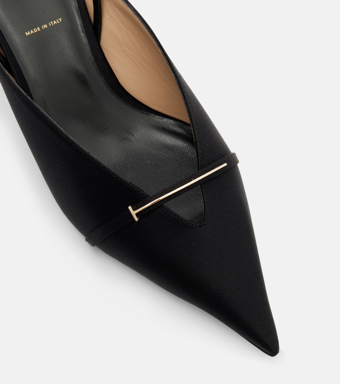 T Icon 55 satin slingback pumps | Tom Ford