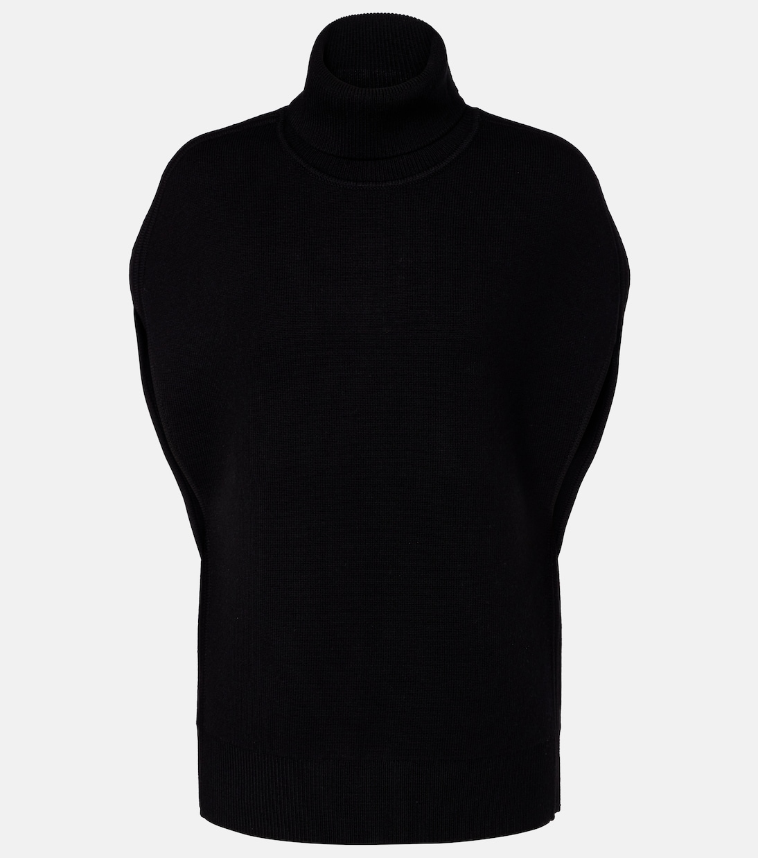 Top aus einem Wollgemisch | Toteme