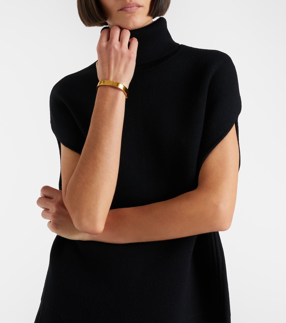 Top aus einem Wollgemisch | Toteme