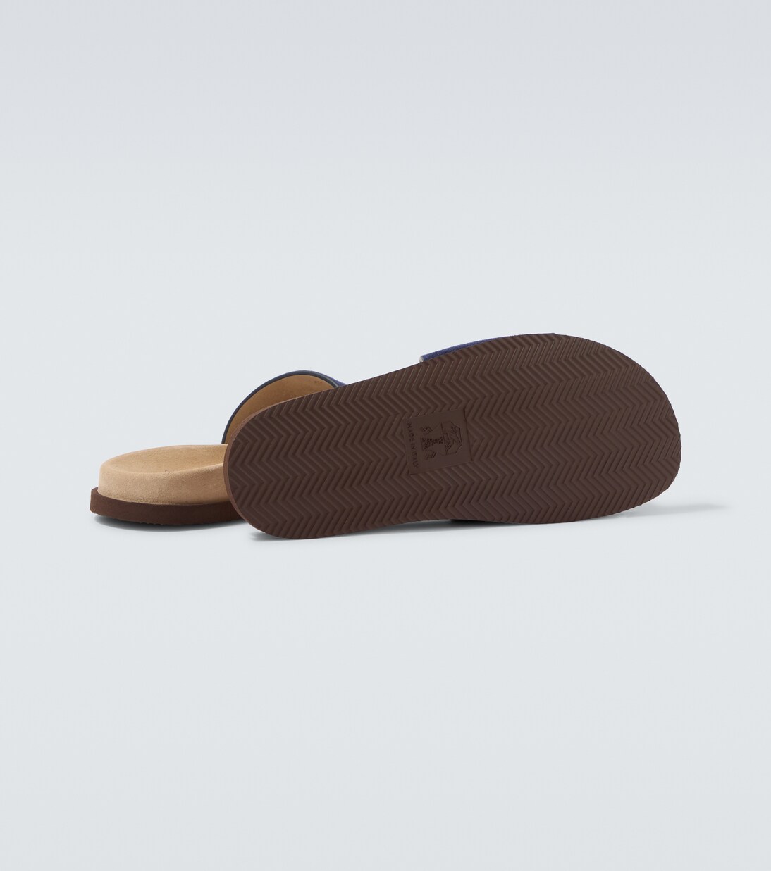 Suede slides | Brunello Cucinelli