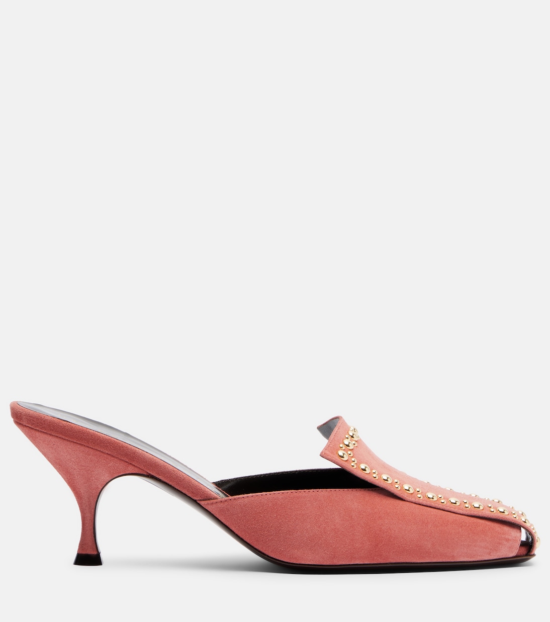 Bright Idea 70 embellished suede mules | Herbert Levine