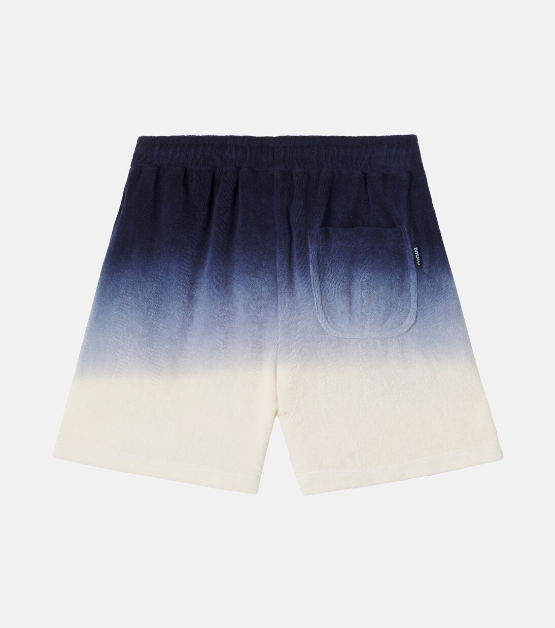 Abay ombré cotton terry shorts | Molo