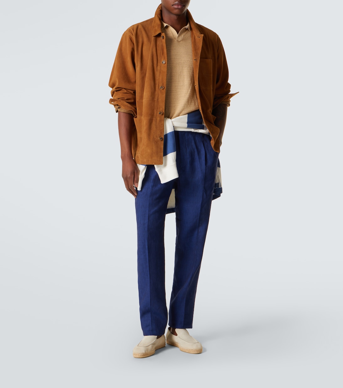 Cotton and linen polo shirt | Polo Ralph Lauren