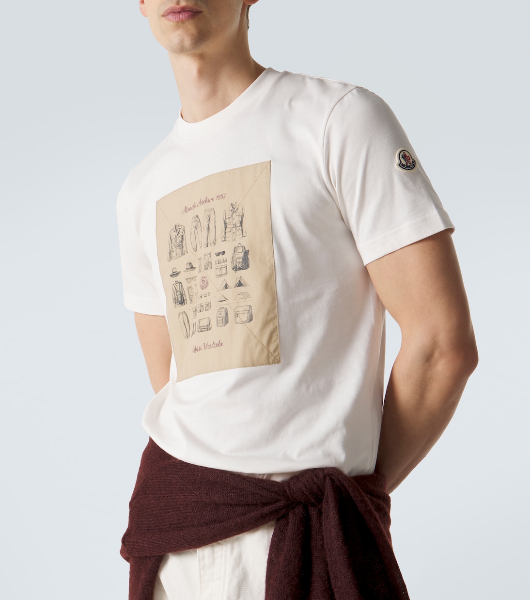 T-Shirt aus Baumwoll-Jersey | Moncler