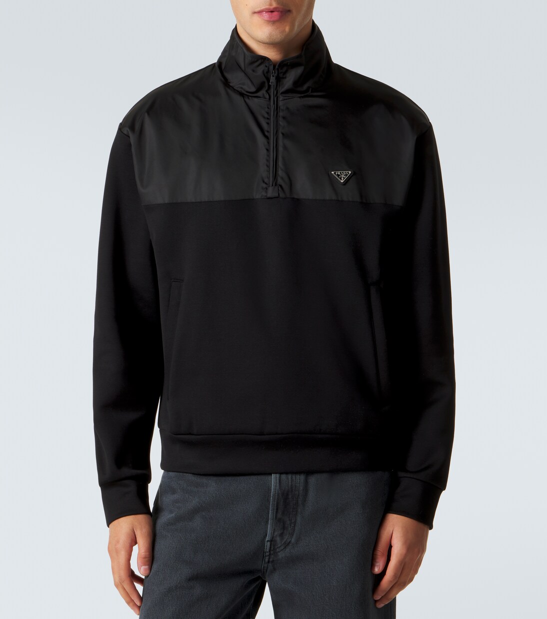 Sweatshirt aus Fleece | Prada