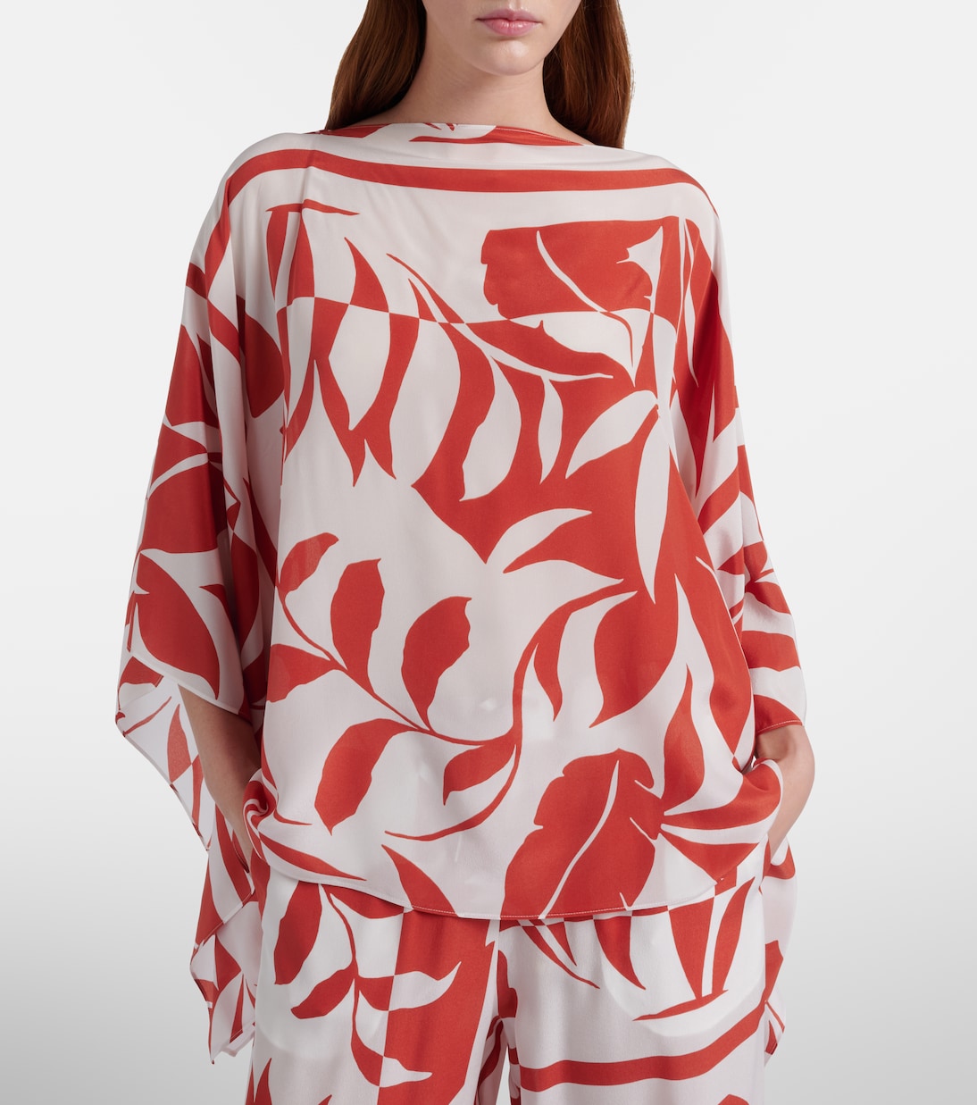 Blouse Tambuto imprimée en soie | Max Mara