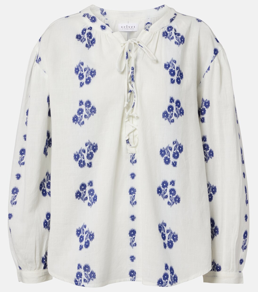 Winslet cotton blouse | Velvet