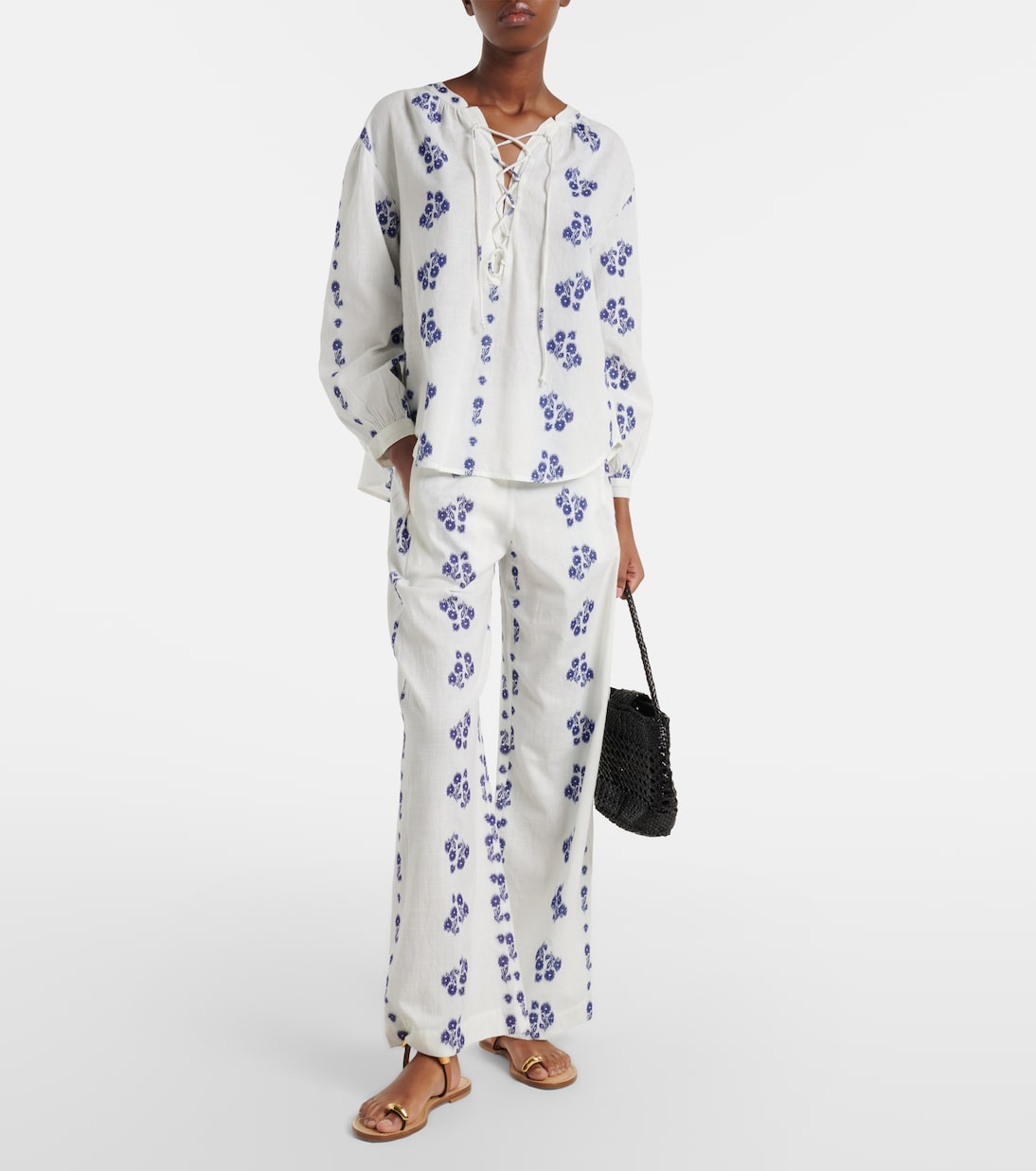 Winslet cotton blouse | Velvet