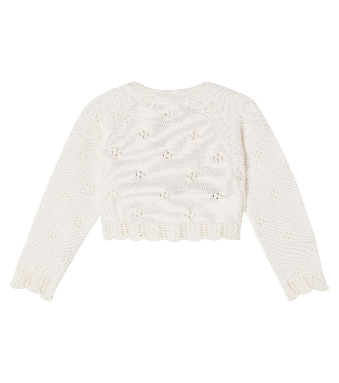 Baby floral embroidered cotton cardigan | Patachou