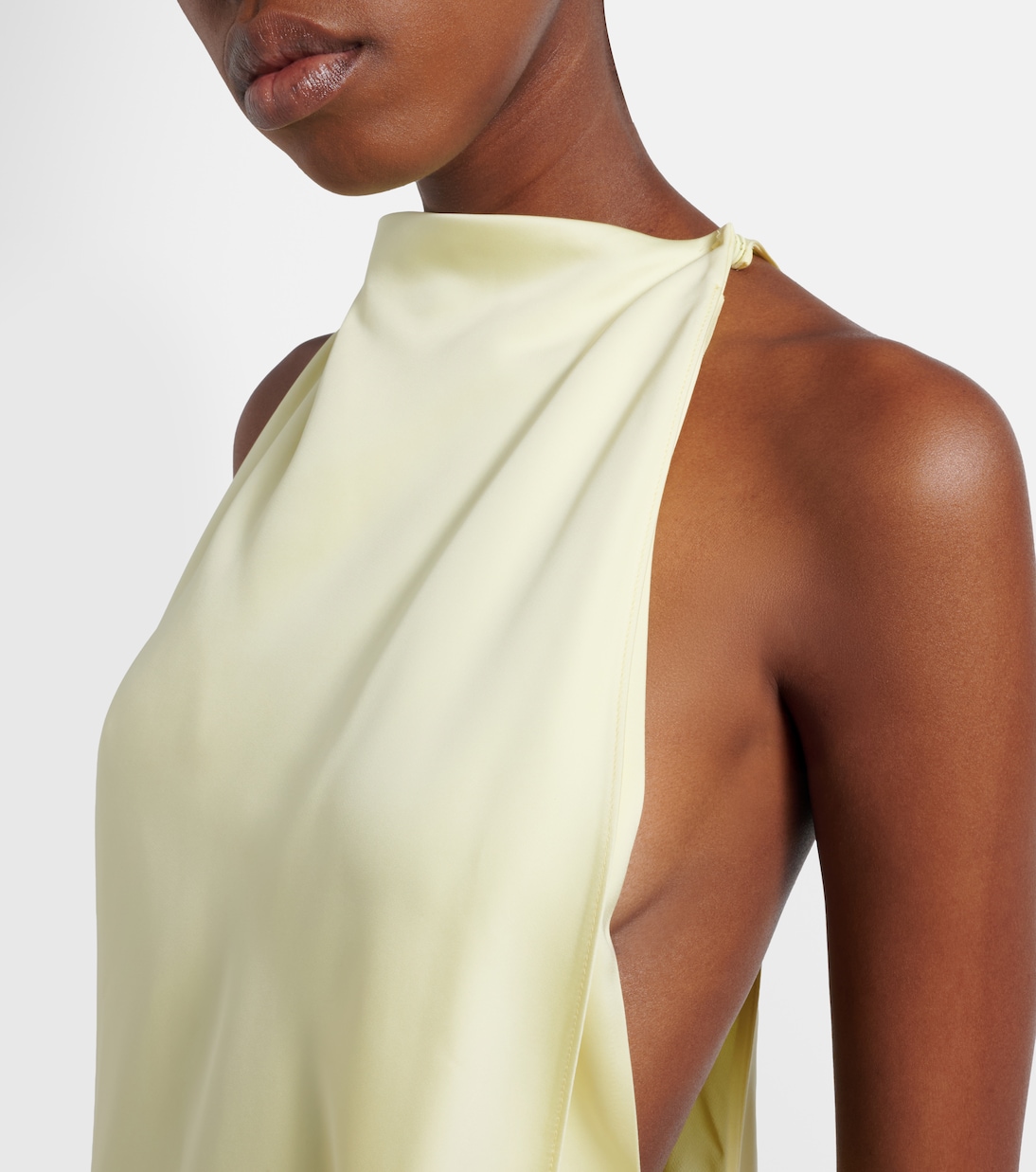 Dolmen satin gown | Sportmax