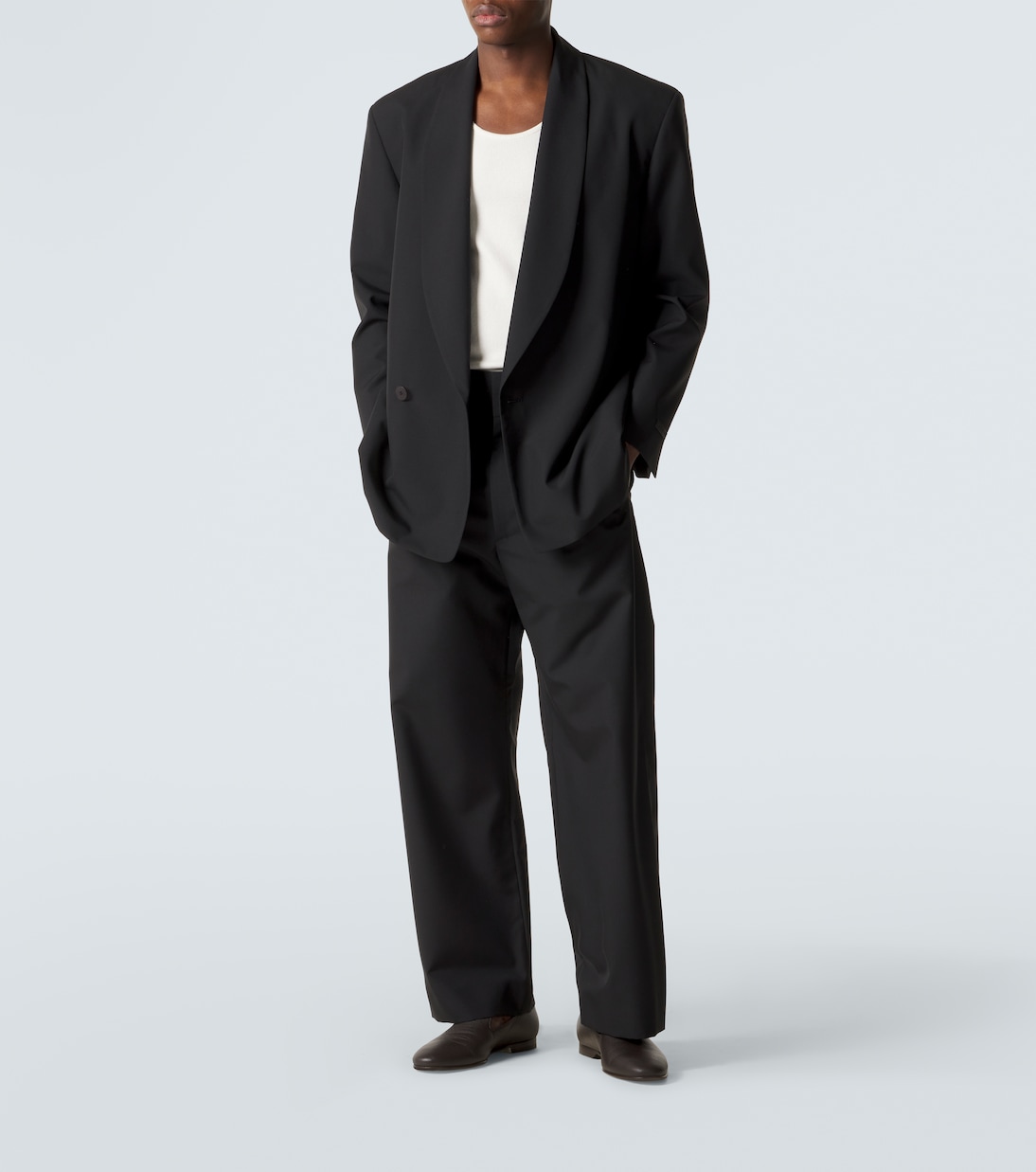 Virgin wool straight pants | Fear of God