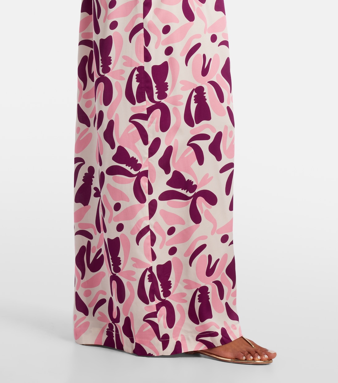 Bold Floral printed maxi dress | Adriana Degreas