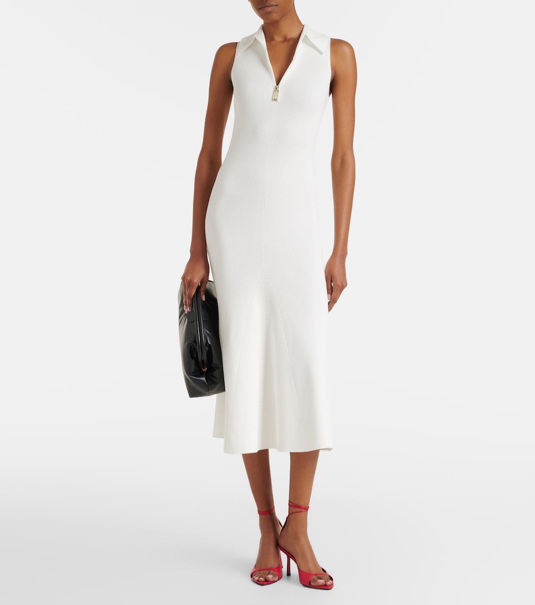 Midikleid Mira aus Rippstrick | Victoria Beckham