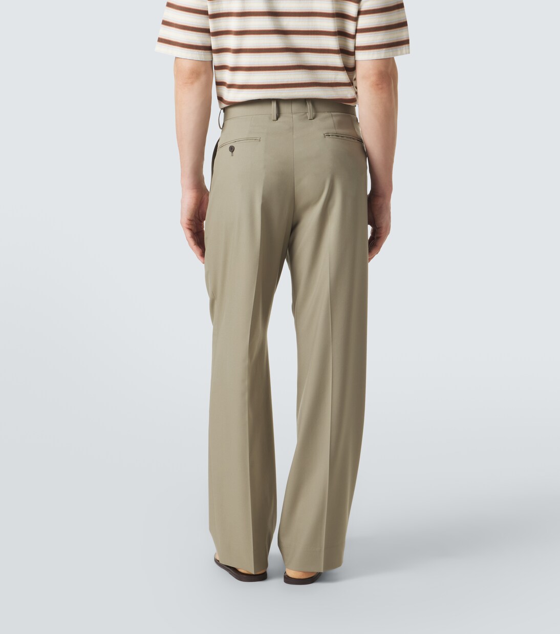 Wool wide-leg pants | Auralee