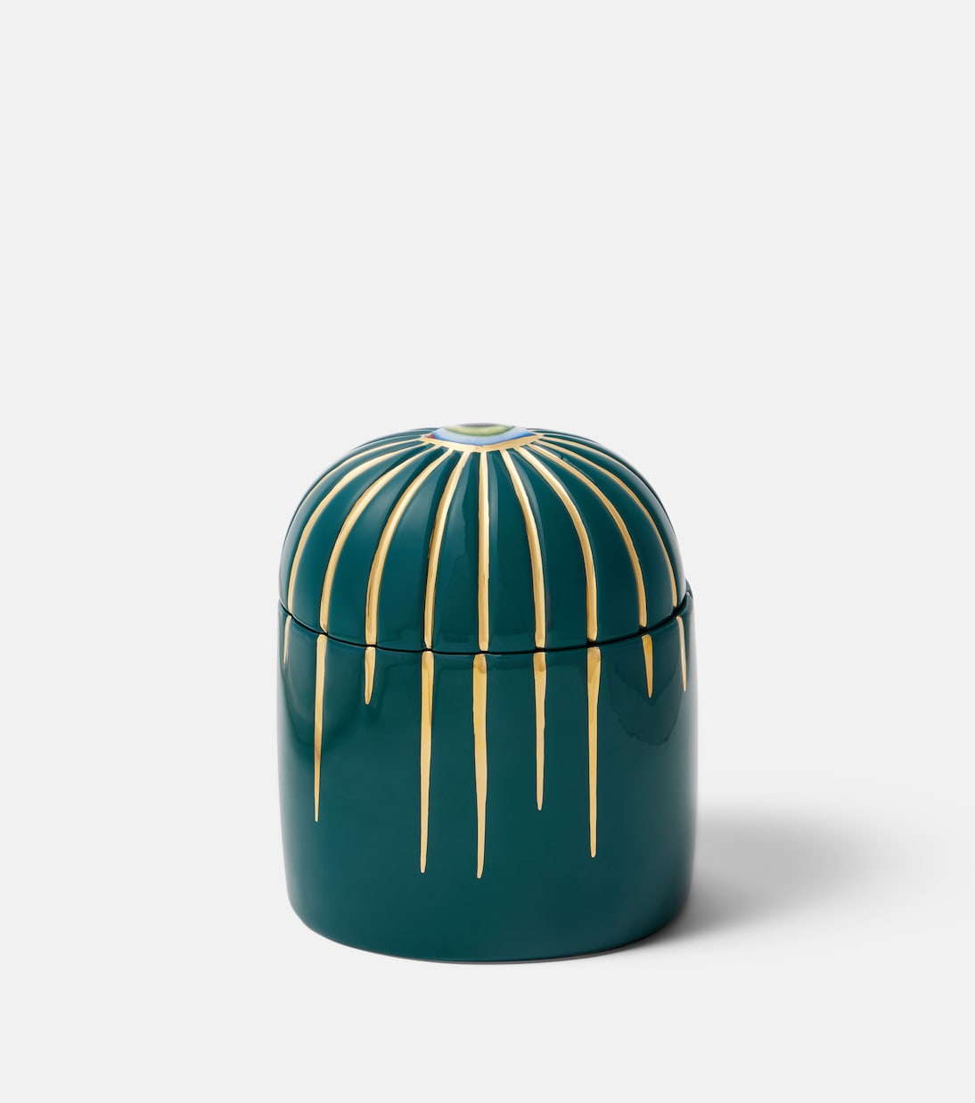 Lito gold-plated porcelain candle | L'Objet