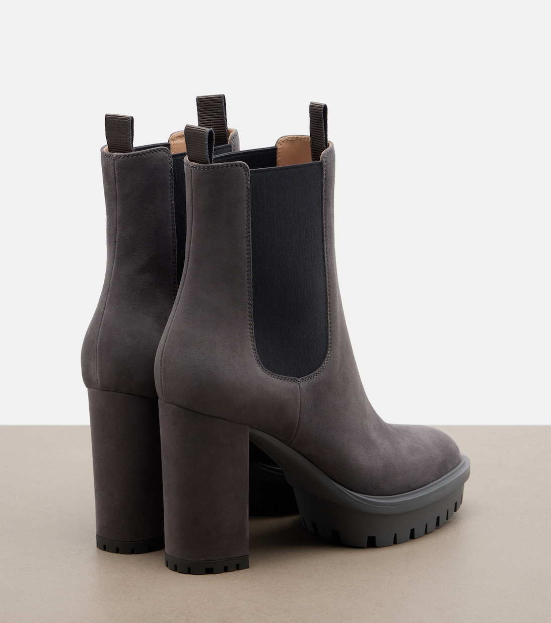 Barry绒面革切尔西靴 | Gianvito Rossi