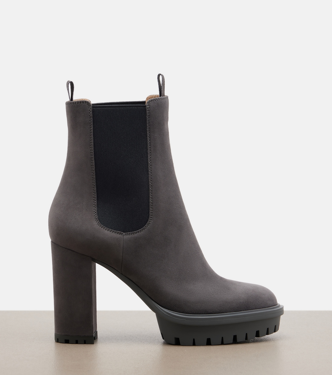 Barry绒面革切尔西靴 | Gianvito Rossi