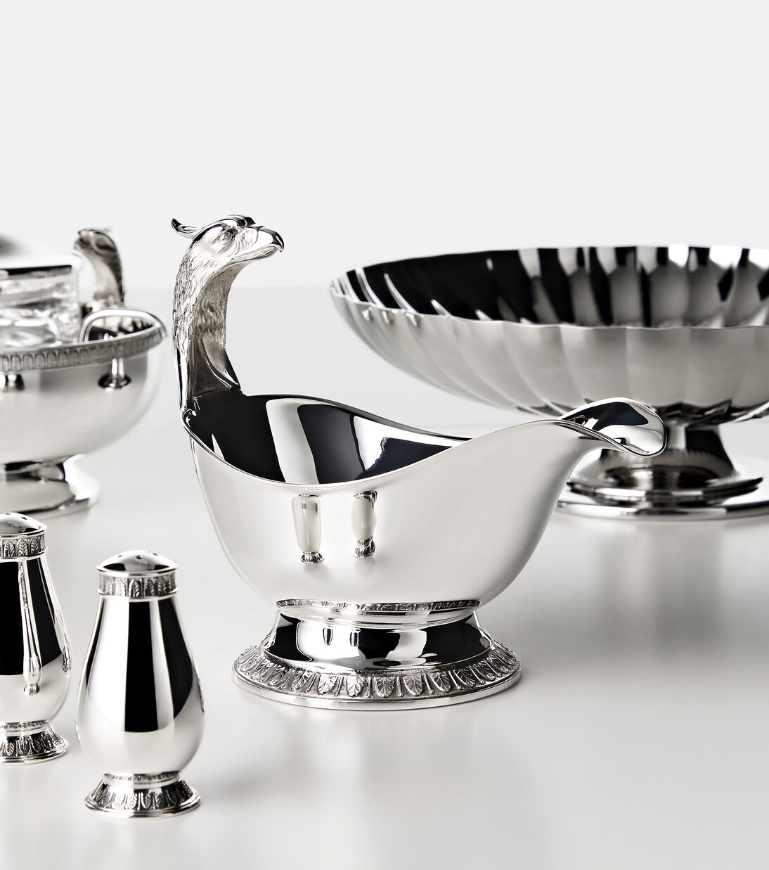Malmaison silver-plated gravy boat | Christofle