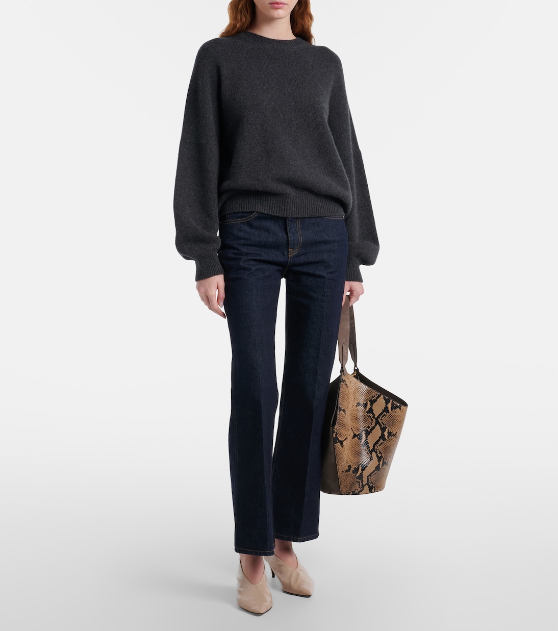 Clara flared jeans | Khaite