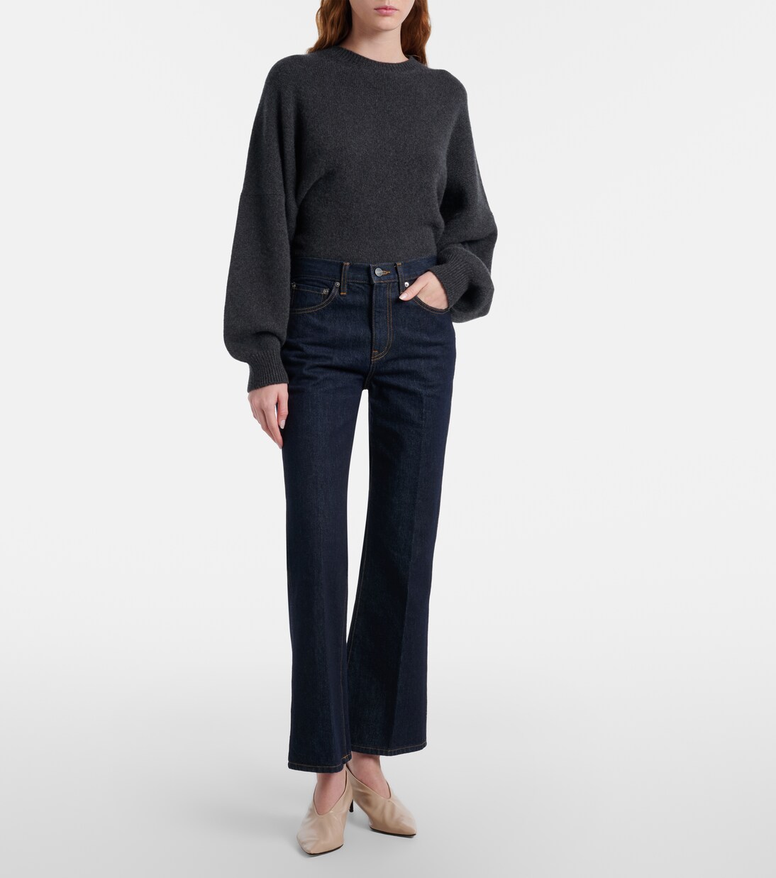 Clara flared jeans | Khaite